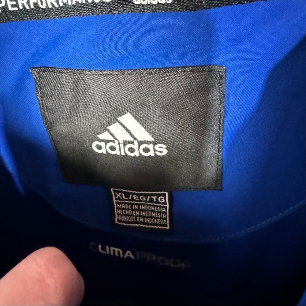 Adidas Kansas Jayhawk Performance Full Zip Jacket - image 5